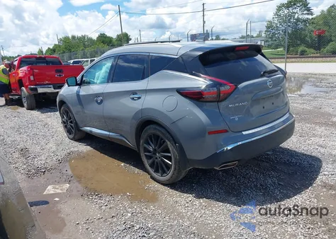 2021 Nissan Murano Platinum Intelligent Awd z USA, uszkodzony, nr VIN 5N1AZ2DS3MC117086